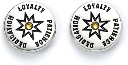 Official Harry Potter Hufflepuff Set of 3 Stud Earrings