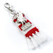 The Carat Shop Liverpool Football Club Red Scarf Liver bird Backpack Hanger