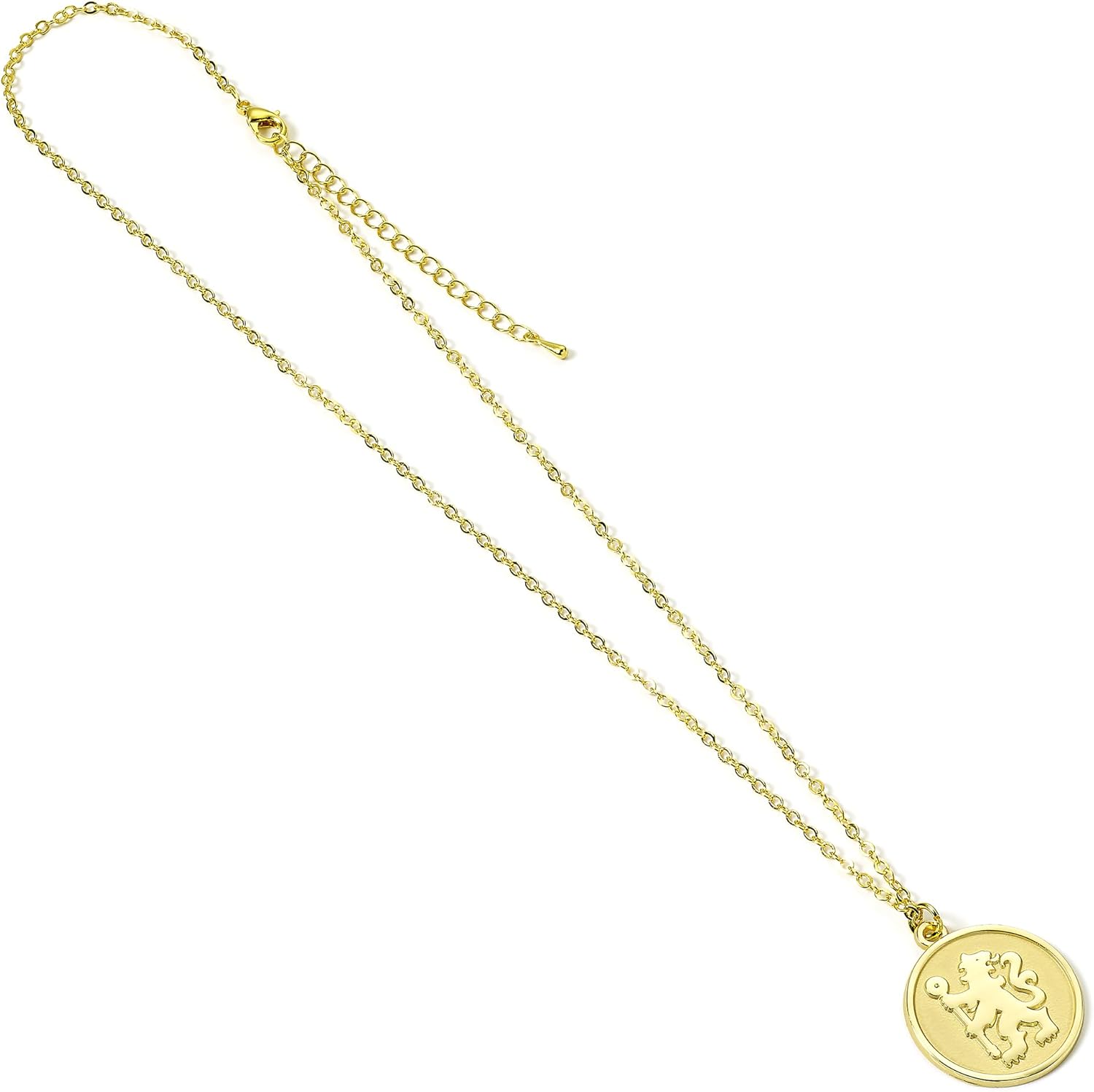 The Carat Shop Chelsea Football Club Gold Tone Crest Necklace