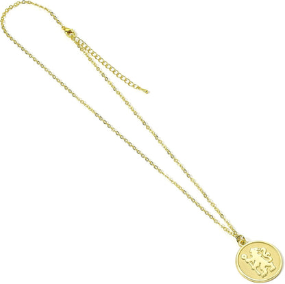 The Carat Shop Chelsea Football Club Gold Tone Crest Necklace