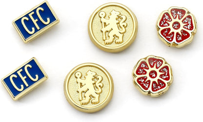 Football Club - Chelsea Set Of 3 Stud Earrings