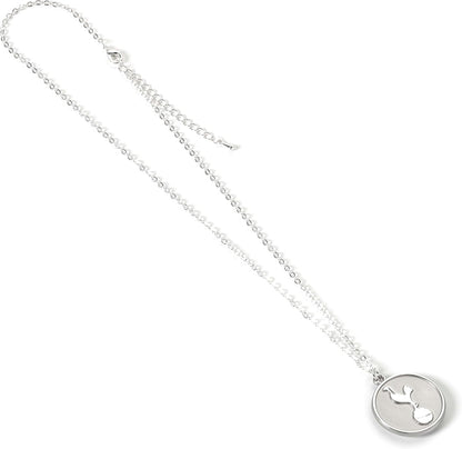 Football Club - Tottenham Hotspur Silver Tone Disc Necklace