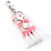 Football Club - Tottenham Hotspur Pink Stripe Scarf And Cockerel Backpack Hanger