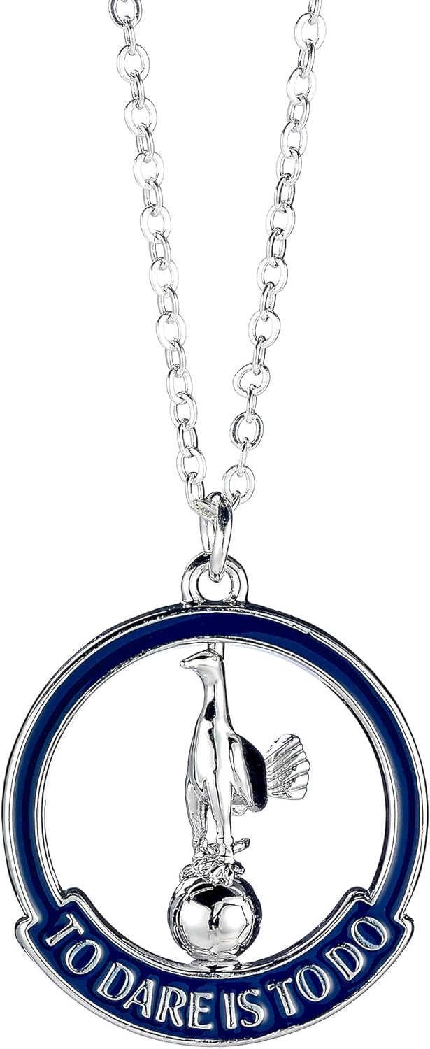 The Carat Shop Tottenham Hotspur Spinning To Dare is To Do Necklace