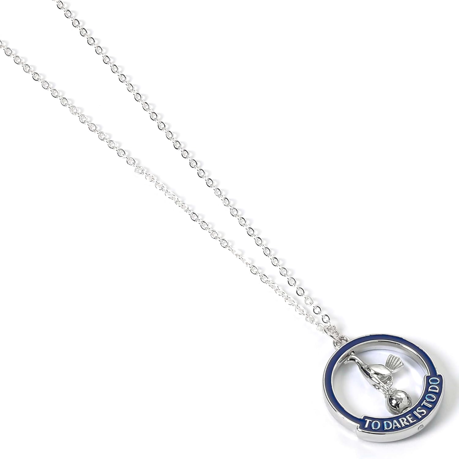 The Carat Shop Tottenham Hotspur Spinning To Dare is To Do Necklace