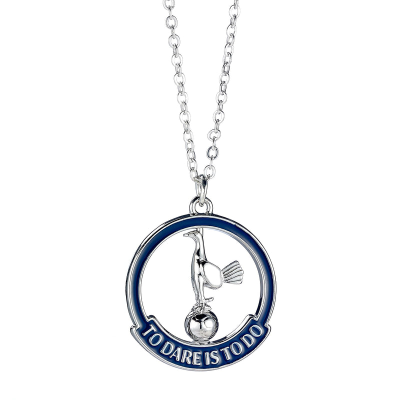 The Carat Shop Tottenham Hotspur Spinning To Dare is To Do Necklace