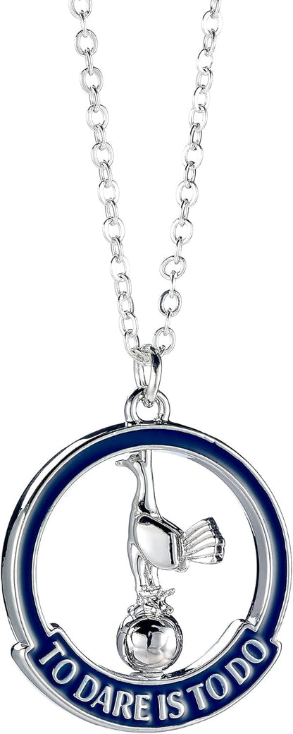 The Carat Shop Tottenham Hotspur Spinning To Dare is To Do Necklace