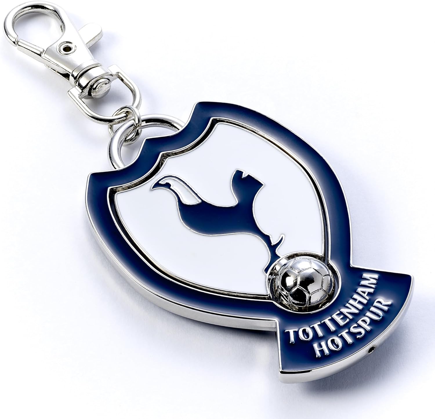 The Carat Shop Tottenham Hotspur Football Club Spinning Spurs Shield Backpack Hanger