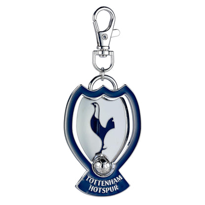 The Carat Shop Tottenham Hotspur Football Club Spinning Spurs Shield Backpack Hanger
