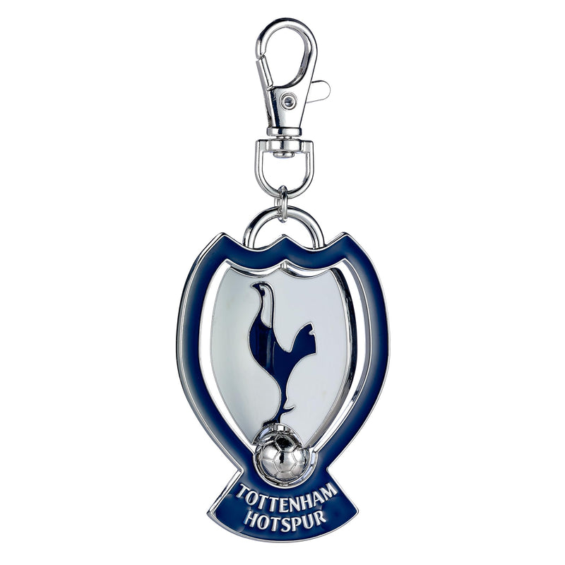The Carat Shop Tottenham Hotspur Football Club Spinning Spurs Shield Backpack Hanger