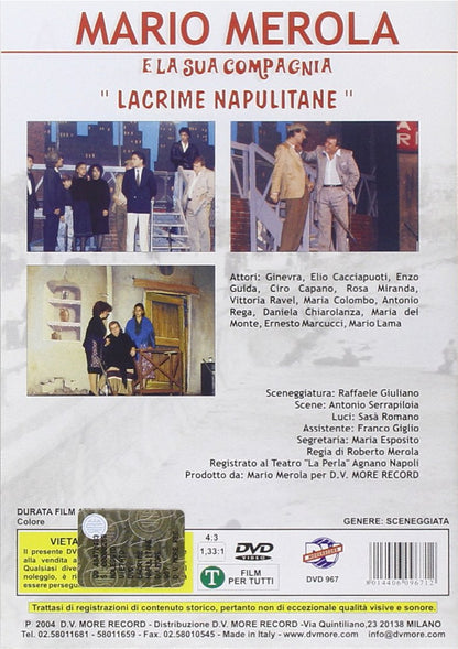 Mario Merola E La Sua Compagnia - Lacrime Napulitane - (Italian Import)