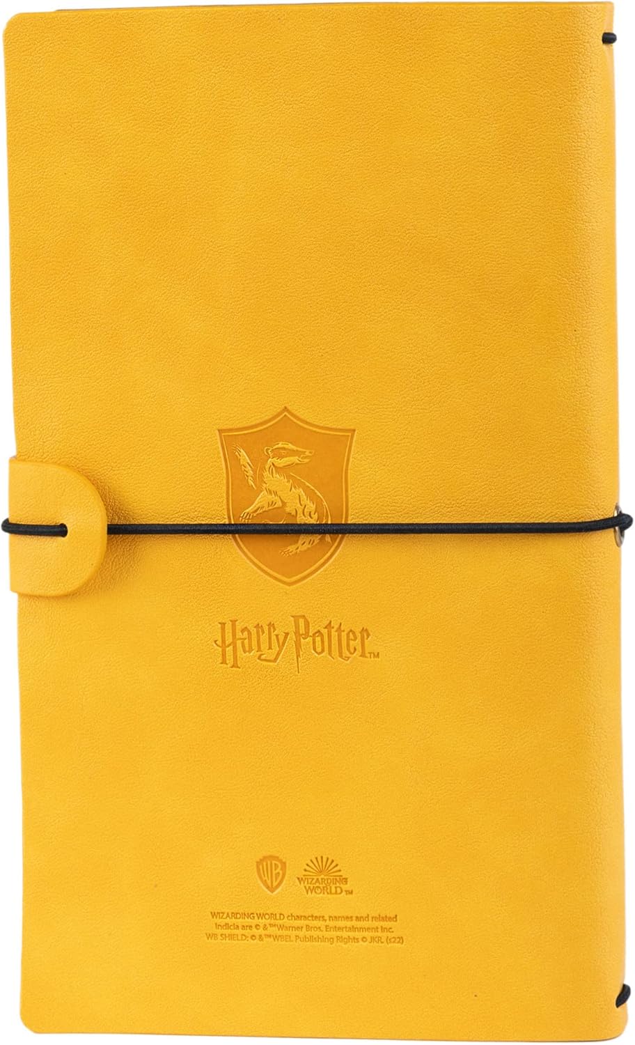Grupo Erik Reisetagebuch zum Selberschreiben Harry Potter Hogwarts Hufflepuff Bullet Journal Dotted Notizbuch Leder (synthetisch) Tagebuch für Erwachsene Kinder Notizbuch Klein Notizbuch Gepunktet