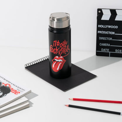 GRUPO ERIK: BORRACCIA TERMICA 500ML THE ROLLING STONES| BORRACCIA IN ACCIAIO INOX – BOTTIGLIA PER L'ACQUA, IDEALE COME REGALO