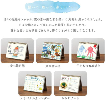 Midori Notebook A5 Stand Cross Grid