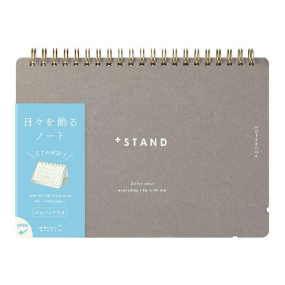 Midori Notebook A5 Stand Cross Grid
