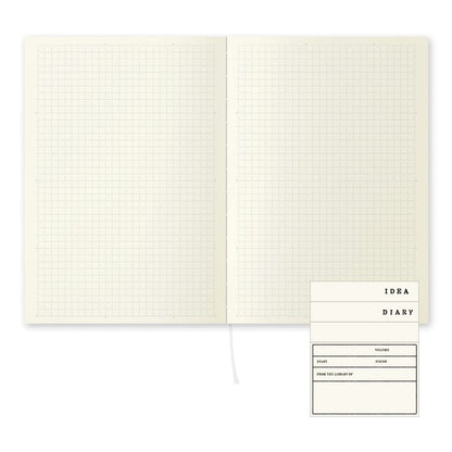 Designphil 15295006 Midori Notebook, MD Notebook, A5, Ruled A
