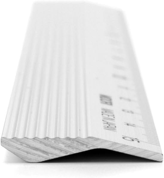Midori Aluminium Ruler - Silver