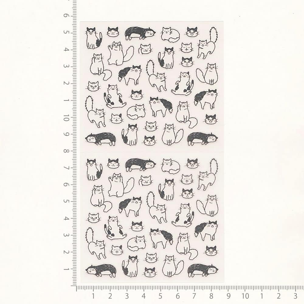 Midori Sticker 2594 Chat Cat