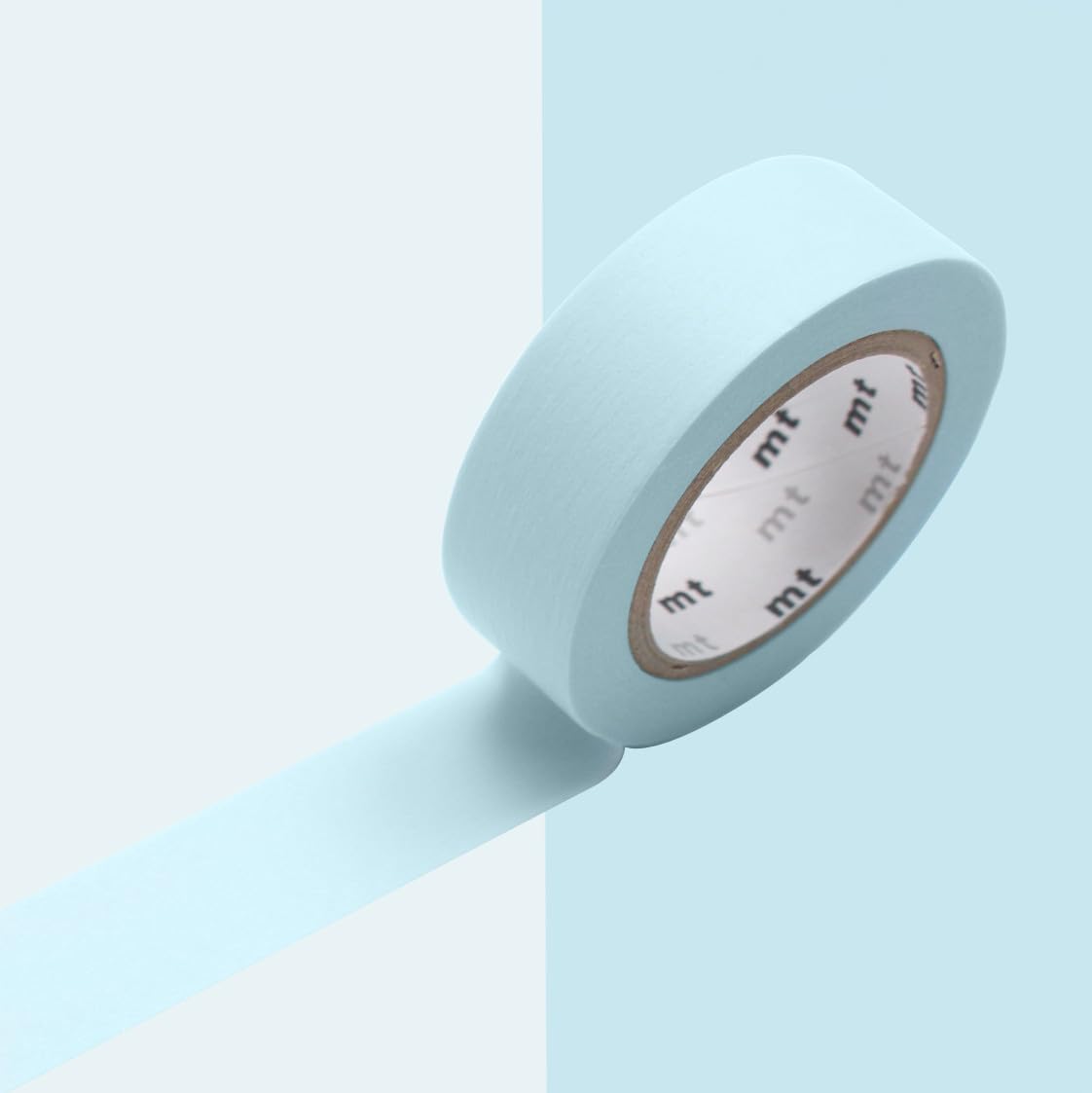 Masking Tape (MT) 1.5cm Plain Pastel Powder Blue