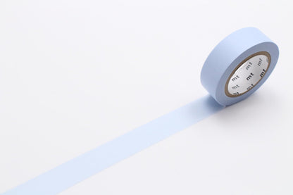 Masking Tape (MT) 1.5cm Plain Pastel Blue