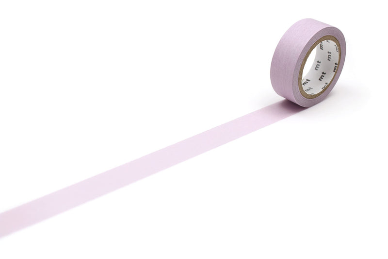 Pastel Raspberry Washi Masking Tape - 1 Roll - 15mm x 7m