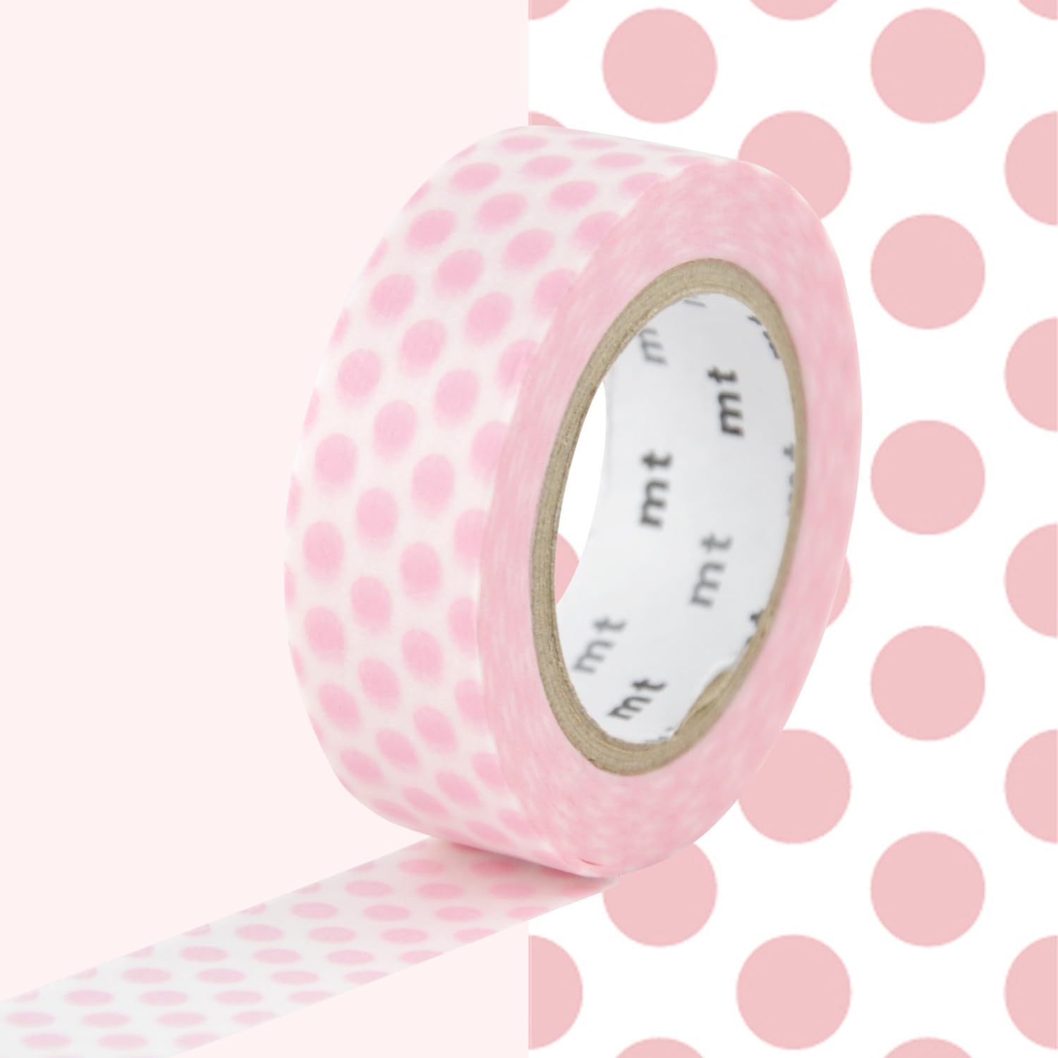Masking Tape (MT) Dot Strawberry M Light Pink
