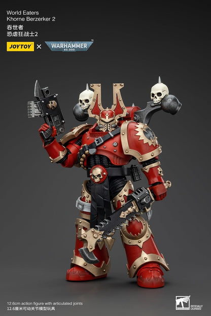 JoyToy Warhammer 40k: World Eaters Khorne Berzerker 2 1:18 Scale Action Figure