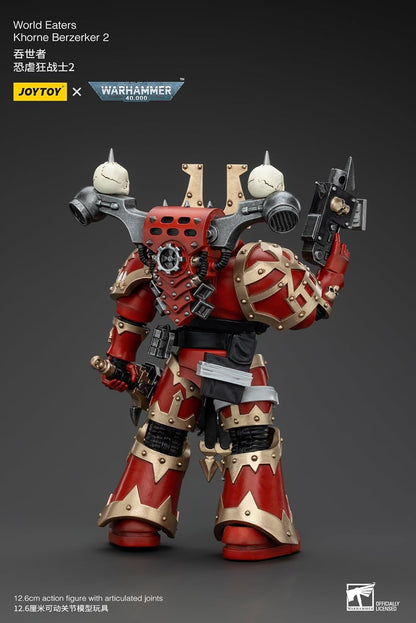 JoyToy Warhammer 40k: World Eaters Khorne Berzerker 2 1:18 Scale Action Figure