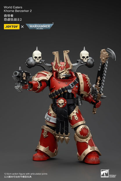 JoyToy Warhammer 40k: World Eaters Khorne Berzerker 2 1:18 Scale Action Figure