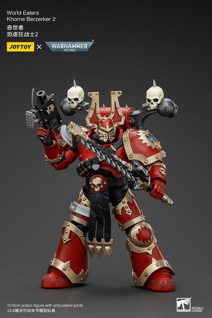 JoyToy Warhammer 40k: World Eaters Khorne Berzerker 2 1:18 Scale Action Figure