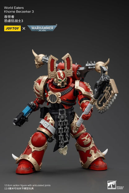 JoyToy Warhammer 40k: World Eaters Khorne Berzerker 3 1:18 Scale Action Figure
