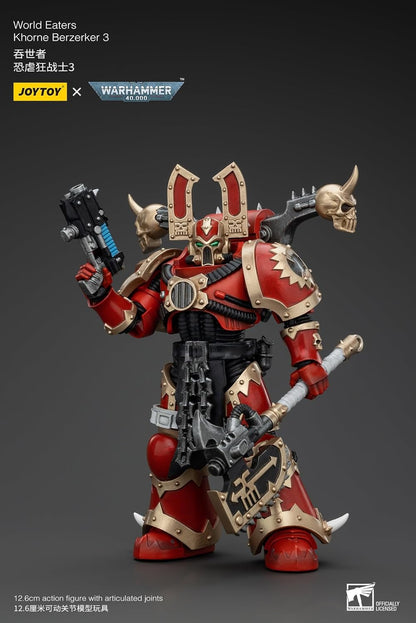 JoyToy Warhammer 40k: World Eaters Khorne Berzerker 3 1:18 Scale Action Figure