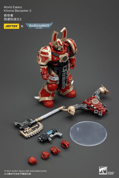 JoyToy Warhammer 40k: World Eaters Khorne Berzerker 3 1:18 Scale Action Figure