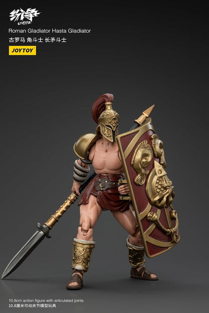 JOYTOY Conflict Strife Gladiator Long Spear Fighter 1/18 Scale Action Figure Complete