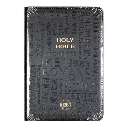 LSB Compact Bible, Black 66 Books Gold