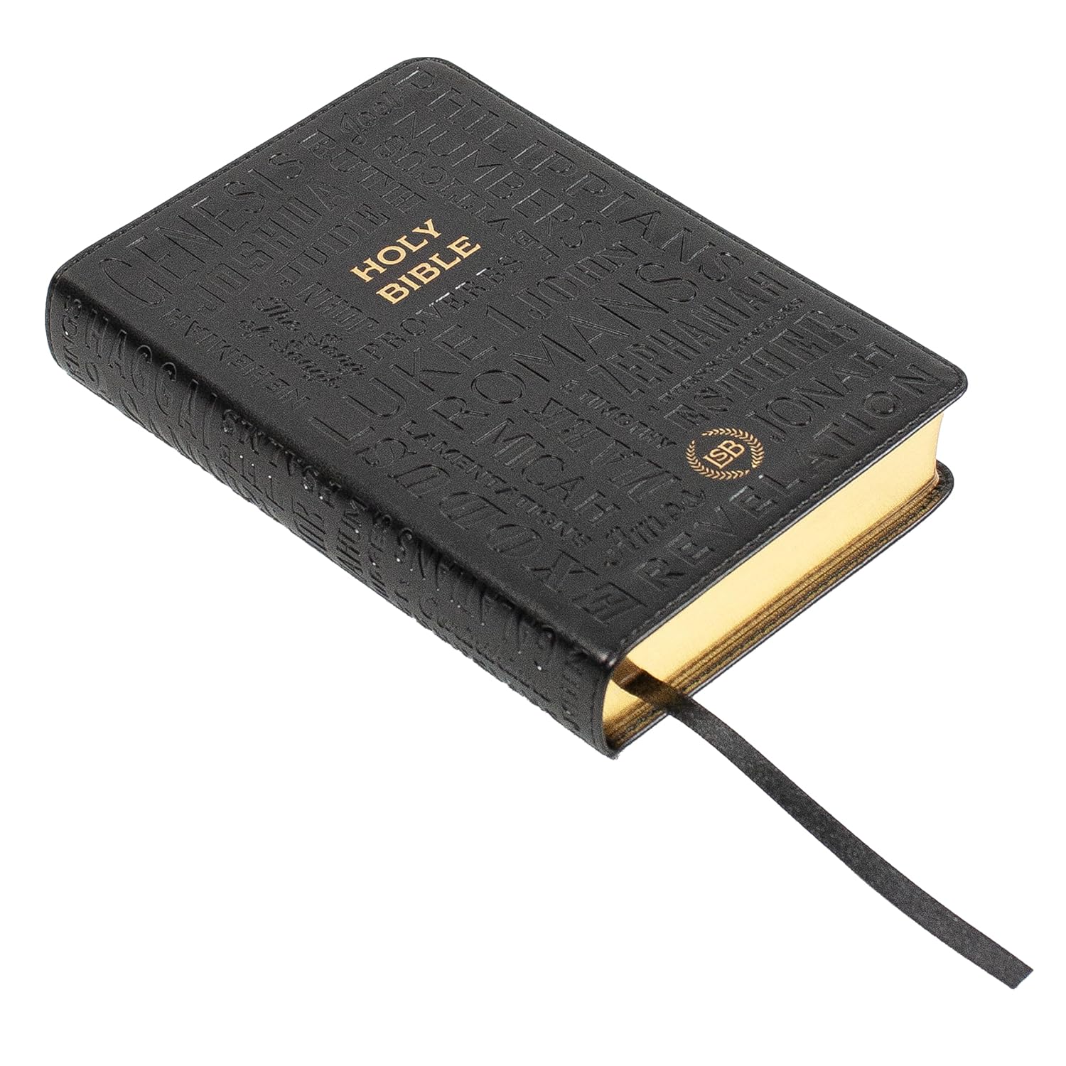 LSB Compact Bible, Black 66 Books Gold