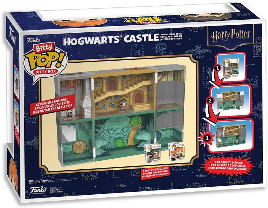 Funko Harry Potter Hogwarts Castle (Bitty Pop!) Vinyl Figure Unisex Pop! Standard