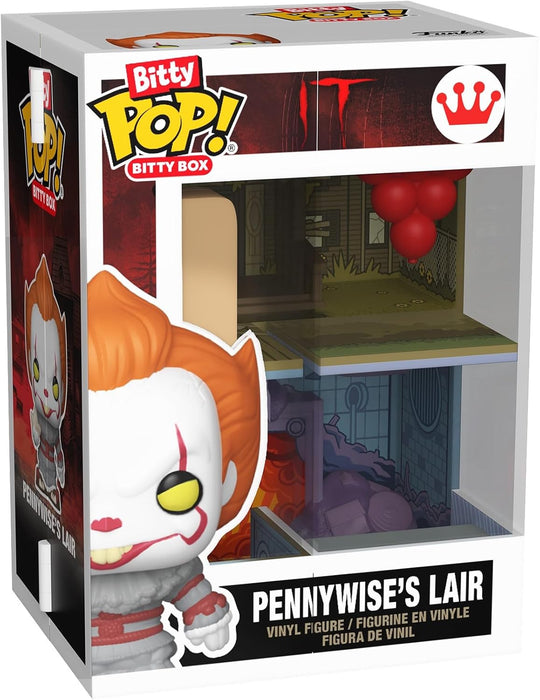 Funko Bitty Pop! Bitty Boxes: IT - Funhouse Playset With 2-0.9 Inch (2.2 Cm) tiny Mini Figures - Collectable Display Case With Interior Scene and Storage - Gift Idea - Official Merchandise