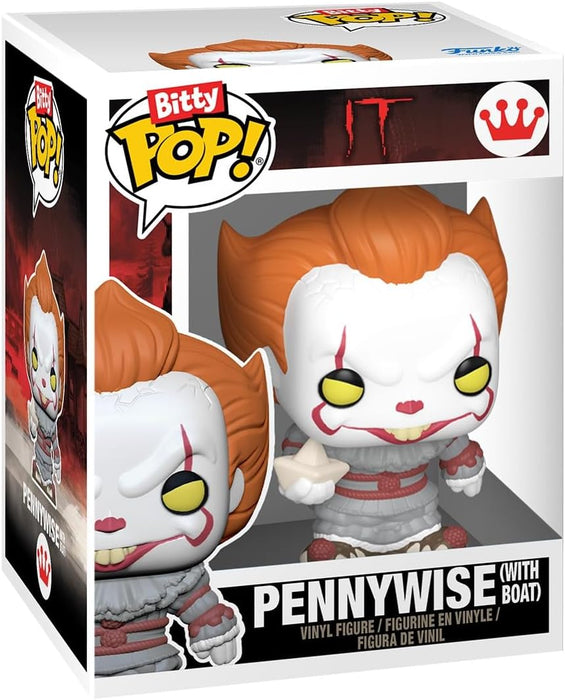 Funko Bitty Pop! Bitty Boxes: IT - Funhouse Playset With 2-0.9 Inch (2.2 Cm) tiny Mini Figures - Collectable Display Case With Interior Scene and Storage - Gift Idea - Official Merchandise