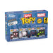 Funko Bitty Pop! Spider-Man - Miles Morales - 4 Pack - 1/6 Odds for Rare Chase Varian tand A Surprise Mystery Mini Figure - 0.9 Inch (2.2 Cm) - Marvel Comics Collectable - Gift Idea