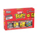 Funko Bitty Pop! the Simpsons - Scratchy - 4PK and A Surprise Mystery Mini Figure - 0.9 Inch (2.2 Cm) Collectable - Stackable Display Shelf Included - Gift Idea - Party Bags Stocking - TV Fans