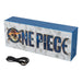 Paladone One Piece Logo Box Light, Officially Licensed Netflix Anime LED Lamp, Straw Hat Pirates Gifts for Pop Culture Fans, Battery Powered Home Décor