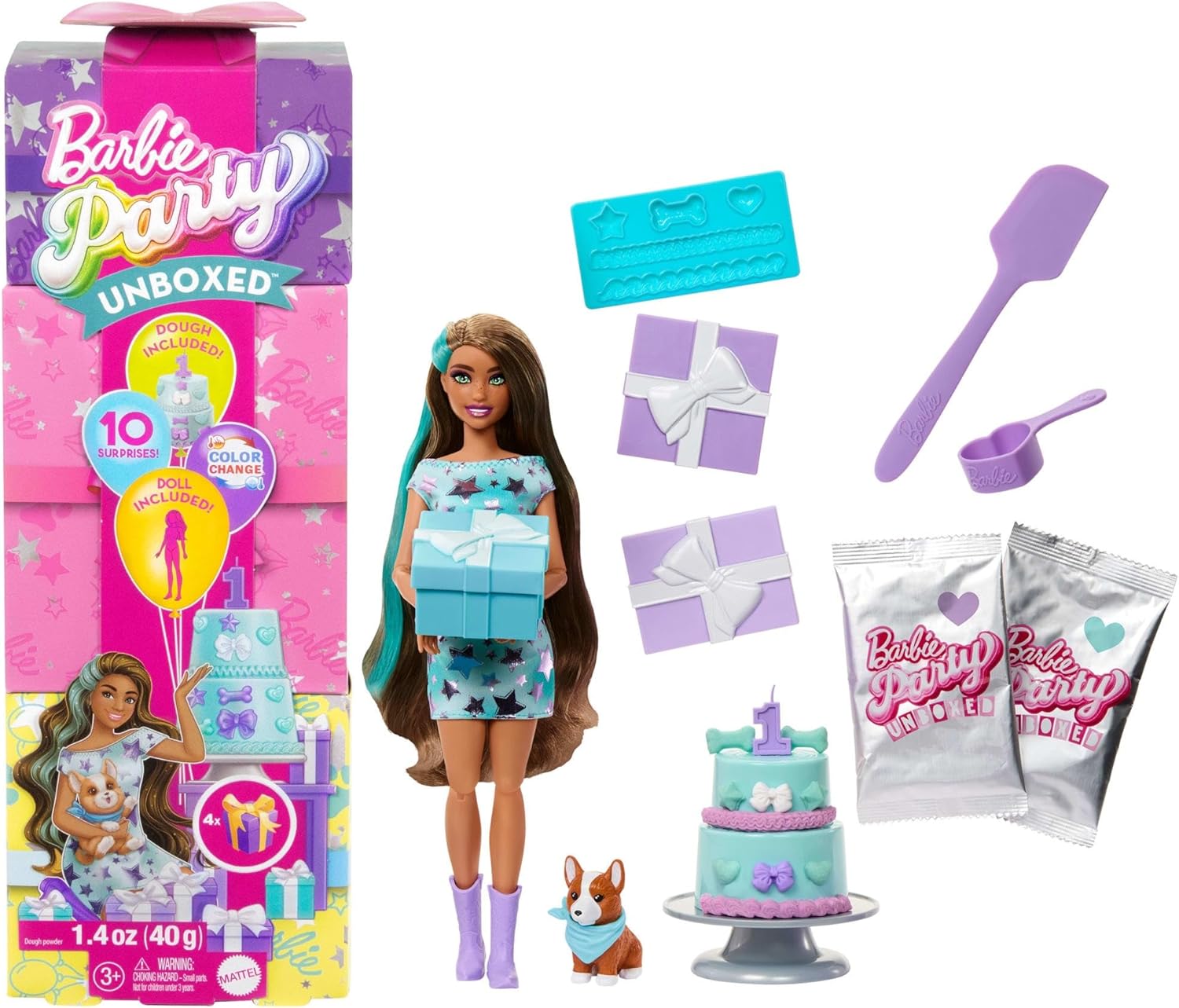 Barbie - Party Unboxed Assortment (Jfg68)