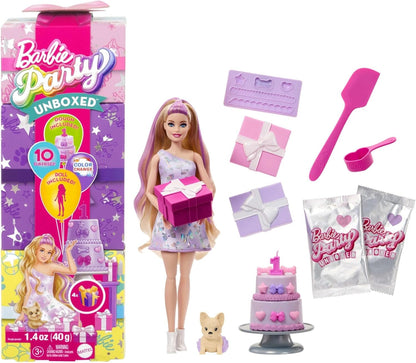 Barbie - Party Unboxed Assortment (Jfg68)