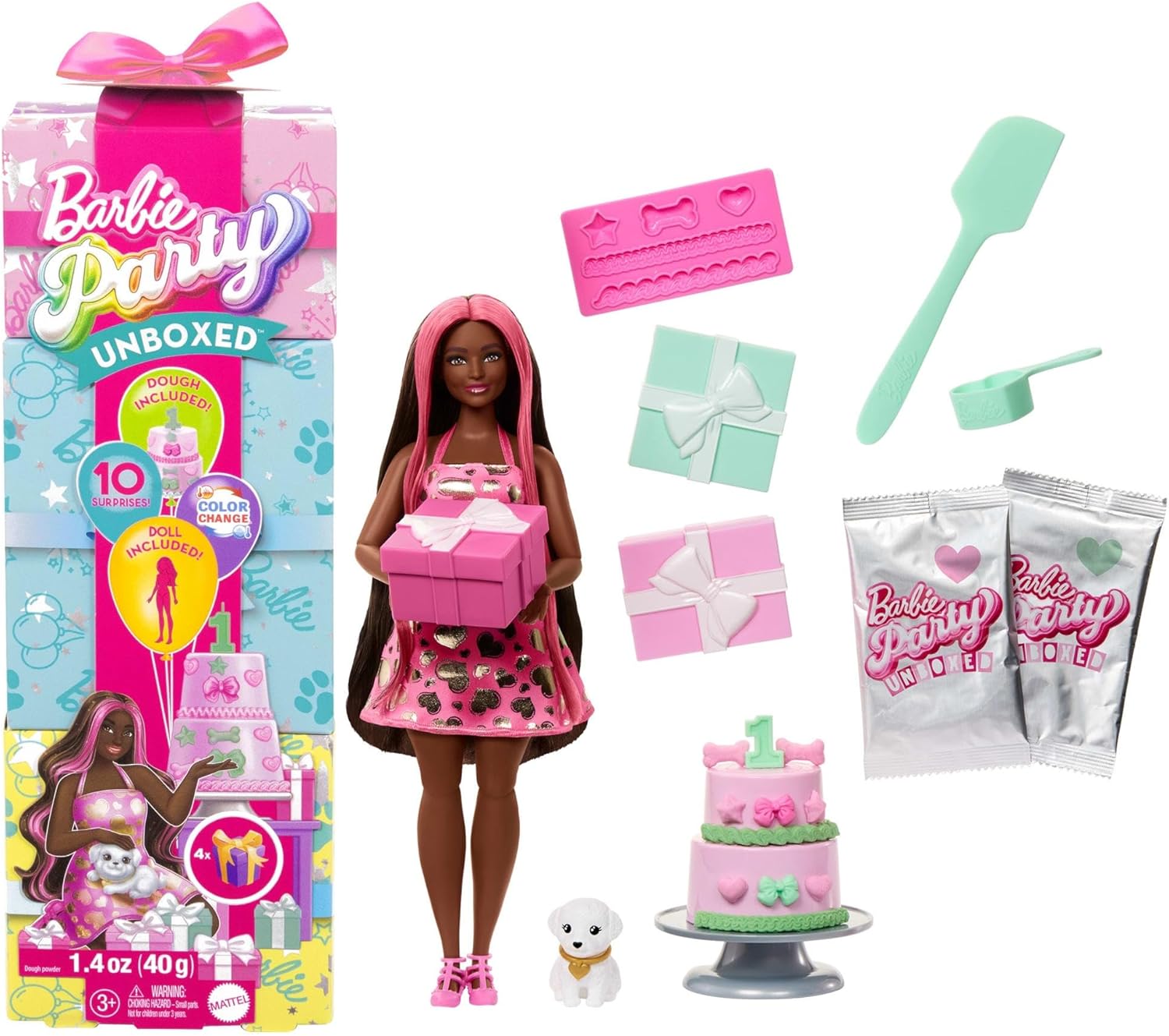 Barbie - Party Unboxed Assortment (Jfg68)