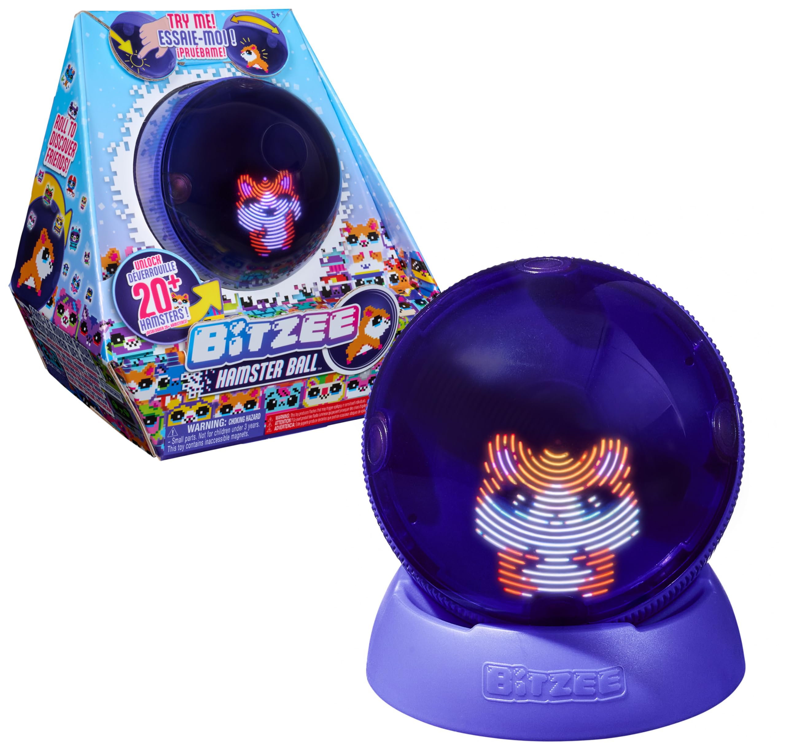 Spin Master Bitzee: Hamster Ball - Interactive Digital Pet (6072283)