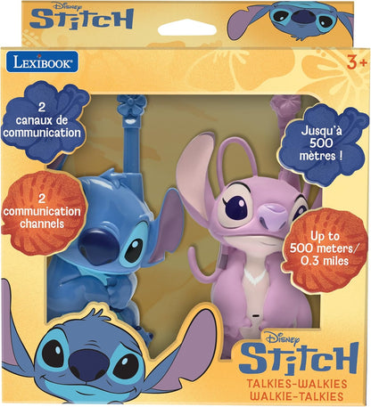 Lexibook - 3D Stitch & Angel Walkie Talkies (Tw18D1)