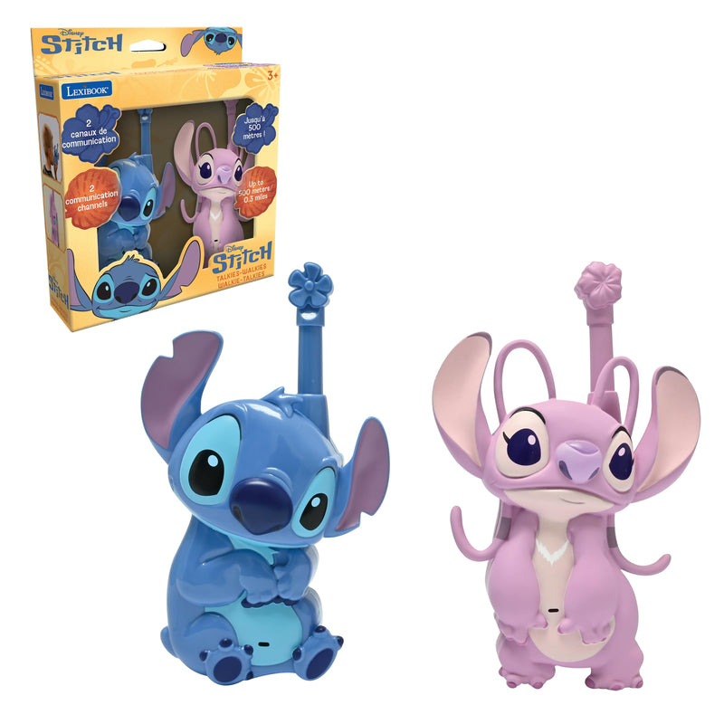 Lexibook - 3D Stitch & Angel Walkie Talkies (Tw18D1)