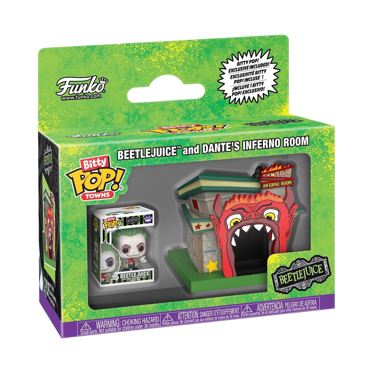 Funko Pop! Bitty Town: Beetlejuice and Dantes Infernal Room