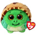 Ty T42549 - Beanie Balls Cruiser de schildpad met gouden glitterogen, zachte en ronde pluche dieren om te verzamelen, 8 cm